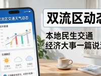 想知道双流区动态每天该看哪些 本地民生交通经济大事一篇说清